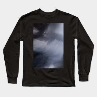 Dark Sky Abstract Painting Long Sleeve T-Shirt